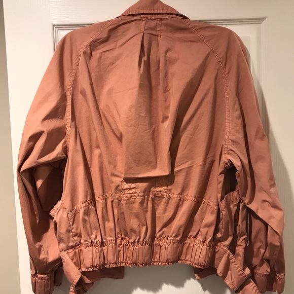 NWOT Free People Dusty Pink Parachute Jacket - Picture 6 of 7